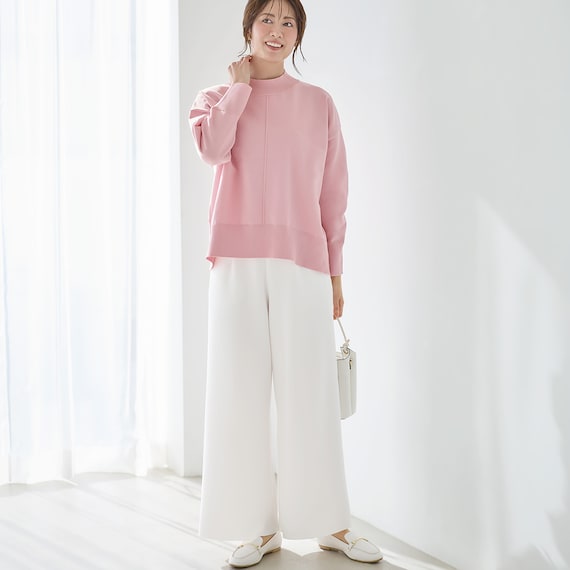 ソフトストレッチセミワイドパンツレギュラー丈 (25101) 12枚目画像