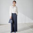 ソフトストレッチセミワイドパンツレギュラー丈　(25101) 4枚目画像