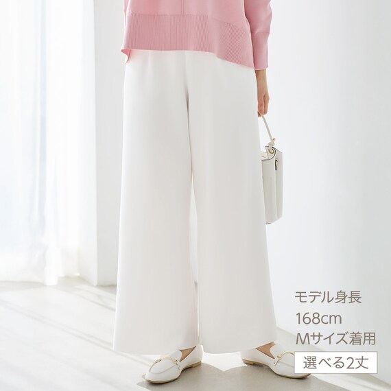 ソフトストレッチセミワイドパンツレギュラー丈 (25101) 5枚目画像