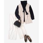 ソフトストレッチセミワイドパンツレギュラー丈　(25101) 12枚目画像