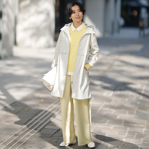 ソフトストレッチセミワイドパンツロング丈 (25102) 6枚目画像