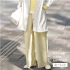 ソフトストレッチセミワイドパンツロング丈 (25102) 1枚目画像