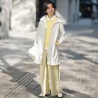 ソフトストレッチセミワイドパンツロング丈　(25102) 2枚目画像