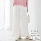 ソフトストレッチセミワイドパンツロング丈 (25102) 5枚目画像