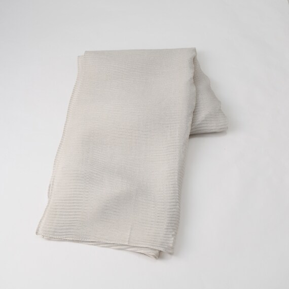 シアーラメプリーツストール (95110) 1枚目画像