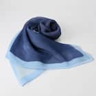 カラーブロッキングシアープリーツストール (95111) 5枚目画像