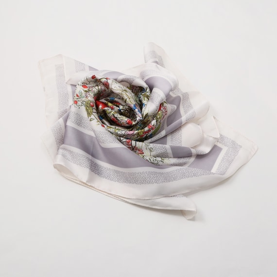 フラワーガーデンスカーフ (95101) 4枚目画像