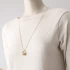 ガラスストーン使いスライダーチェーンネックレス (95102) 7枚目画像