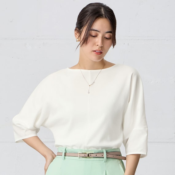 プラパールラリエットチャームショートネックレス (95113) 2枚目画像