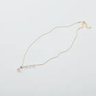 プラパールラリエットチャームショートネックレス (95113) 3枚目画像