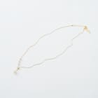 プラパールラリエットチャームショートネックレス (95113) 4枚目画像