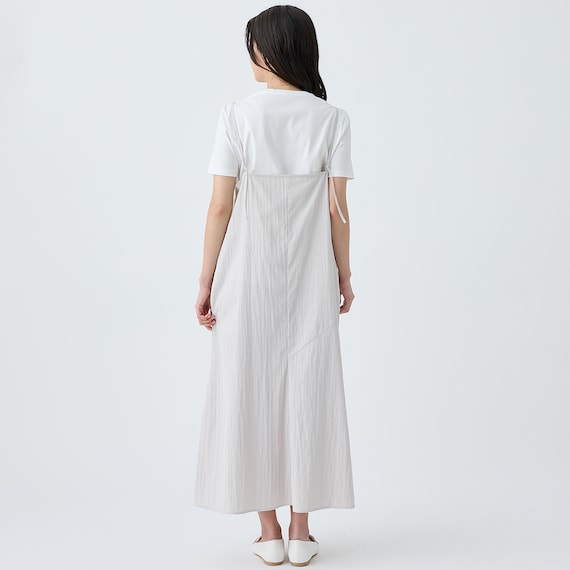 切替えキャミワンピース (45104) 4枚目画像