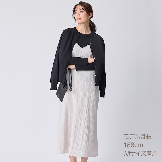 切替えキャミワンピース (45104) 5枚目画像