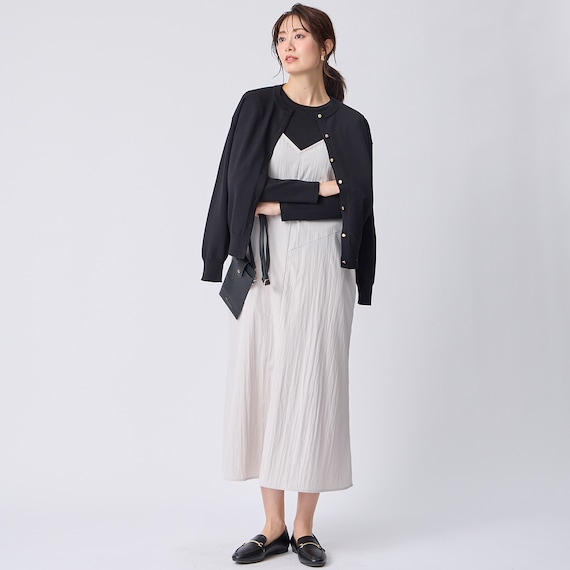 切替えキャミワンピース (45104) 6枚目画像