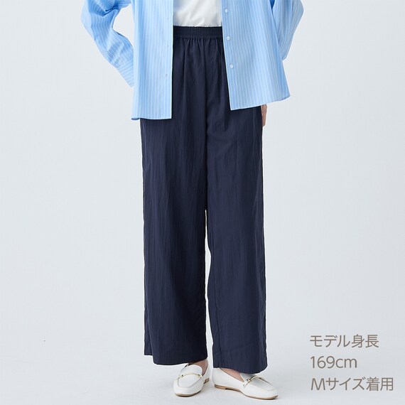 ウエストギャザーワイドパンツ　(25103) 1枚目画像