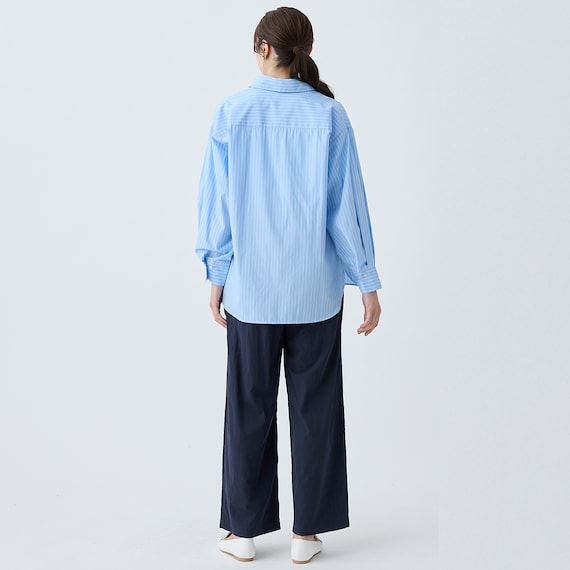 ウエストギャザーワイドパンツ (25103) 4枚目画像