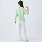 袖布帛切替えドルマンスリーブプルオーバー　(65108) 8枚目画像