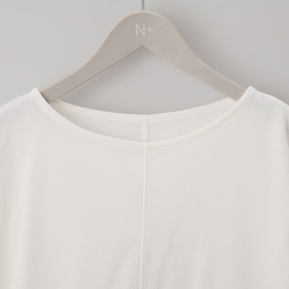 袖布帛切替えドルマンスリーブプルオーバー　(65108) 12枚目画像