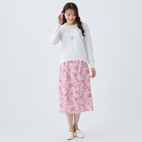 毛玉が出来にくいベーシックニット　(75101) 2枚目画像