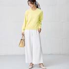 毛玉が出来にくいベーシックニット　(75101) 6枚目画像