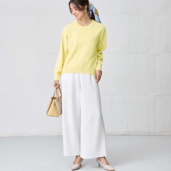 毛玉が出来にくいベーシックニット (75101) 6枚目画像