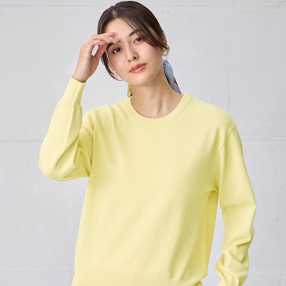 毛玉が出来にくいベーシックニット (75101) 7枚目画像