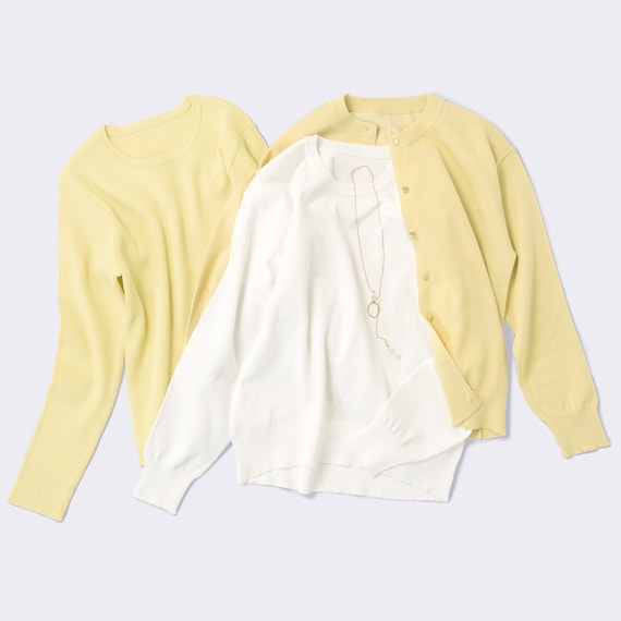 毛玉が出来にくいベーシックニットカーディガン (85100) 17枚目画像