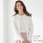 毛玉が出来にくいベーシックニットカーディガン　(85100) 7枚目画像