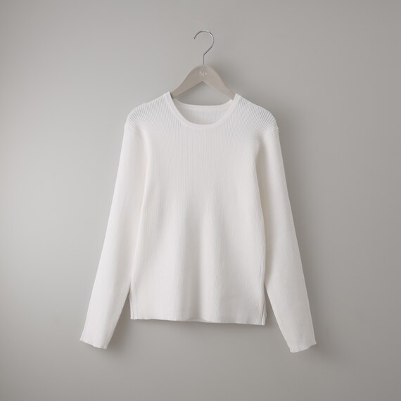 毛玉が出来にくいベーシックリブニット　(75102) 5枚目画像