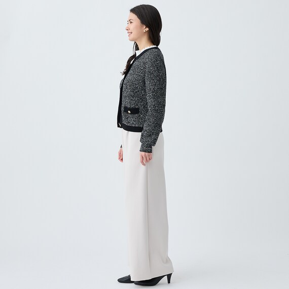 ニットツイードジャケット (85101) 3枚目画像