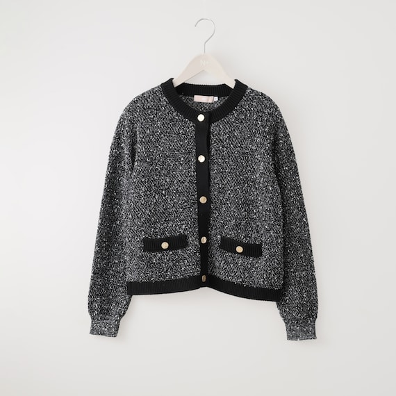 ニットツイードジャケット (85101) 5枚目画像