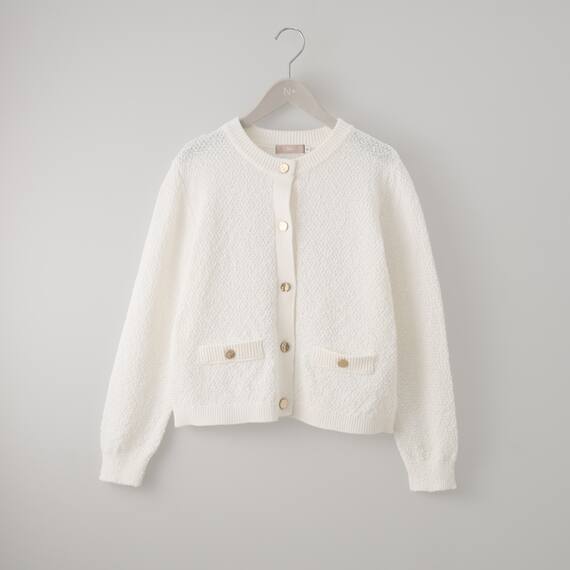 ニットツイードジャケット　(85101) 1枚目画像