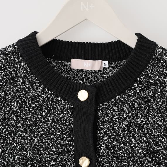 ニットツイードジャケット (85101) 4枚目画像