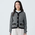 ニットツイードジャケット (85101) 7枚目画像