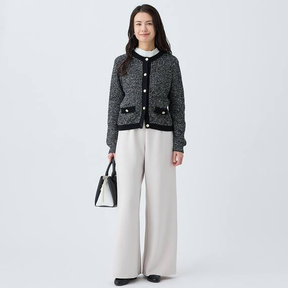 ニットツイードジャケット　(85101) 8枚目画像