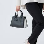 バイカラー2Wayトートショルダーバッグ (95108) 1枚目画像