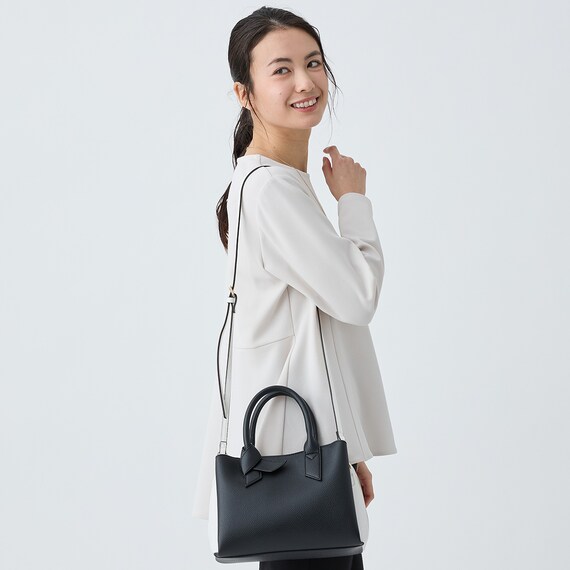 バイカラー2Wayトートショルダーバッグ (95108) 3枚目画像