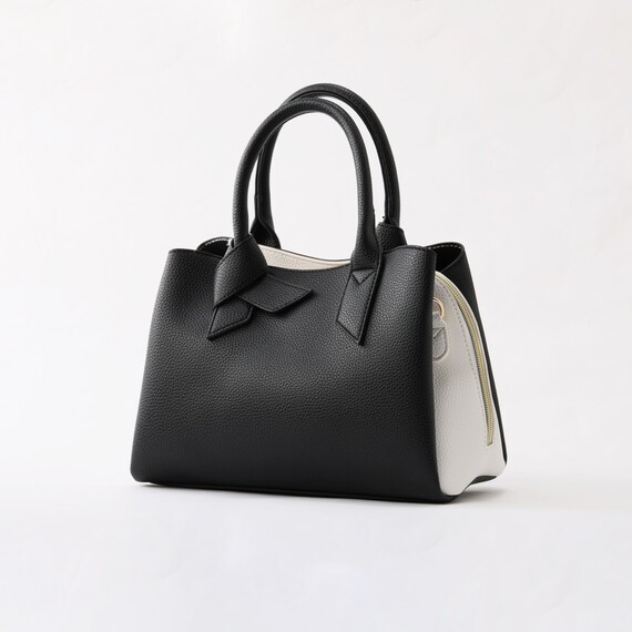 バイカラー2Wayトートショルダーバッグ (95108) 8枚目画像