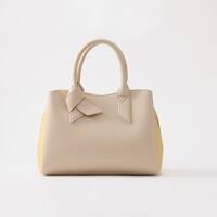 バイカラー２Ｗａｙトートショルダーバッグ　(95108)