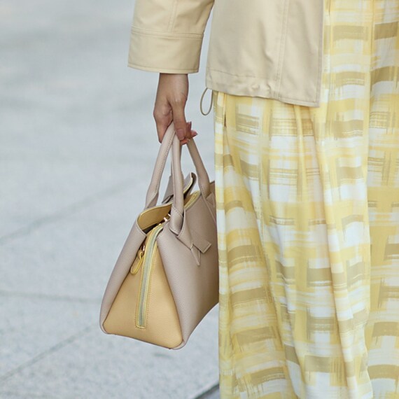 バイカラー2Wayトートショルダーバッグ (95108) 10枚目画像