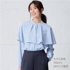 ケープ襟長袖ブラウス　(55109) 1枚目画像