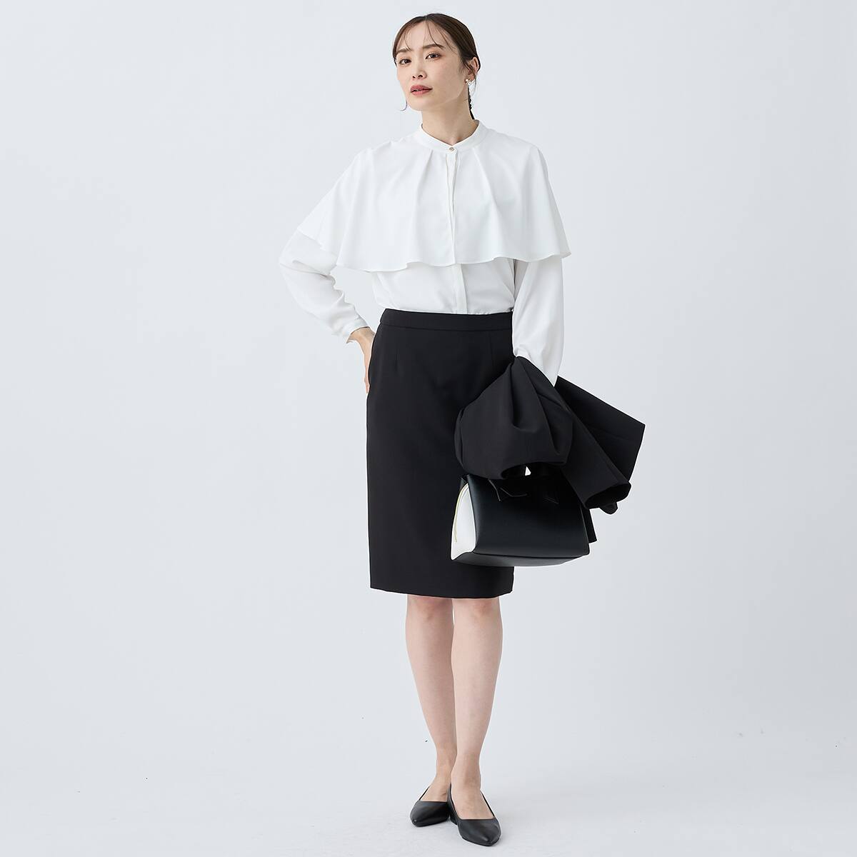 フランシュリッペ◆ケープブラウス◆タグ付き未使用品 楽天市場】【60％OFFクーポン対象】ケープブラウス 5分袖 長袖