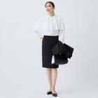 ケープ襟長袖ブラウス　(55109) 4枚目画像