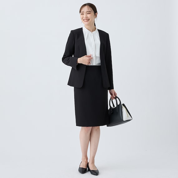 ケープ襟長袖ブラウス (55109) 8枚目画像