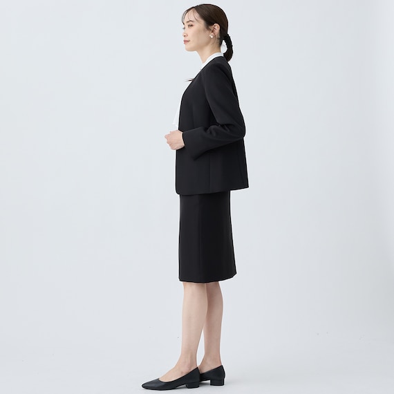 ケープ襟長袖ブラウス (55109) 9枚目画像