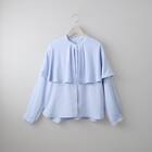 ケープ襟長袖ブラウス　(55109) 11枚目画像