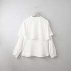 ケープ襟長袖ブラウス　(55109) 12枚目画像