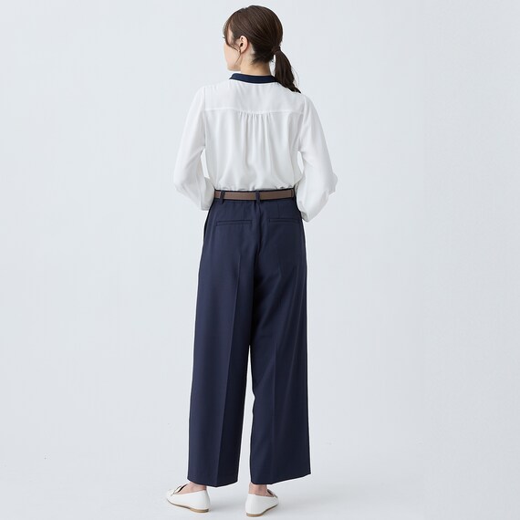 配色ブラウス　(55110) 4枚目画像