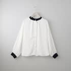 配色ブラウス (55110) 5枚目画像