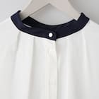 配色ブラウス (55110) 8枚目画像